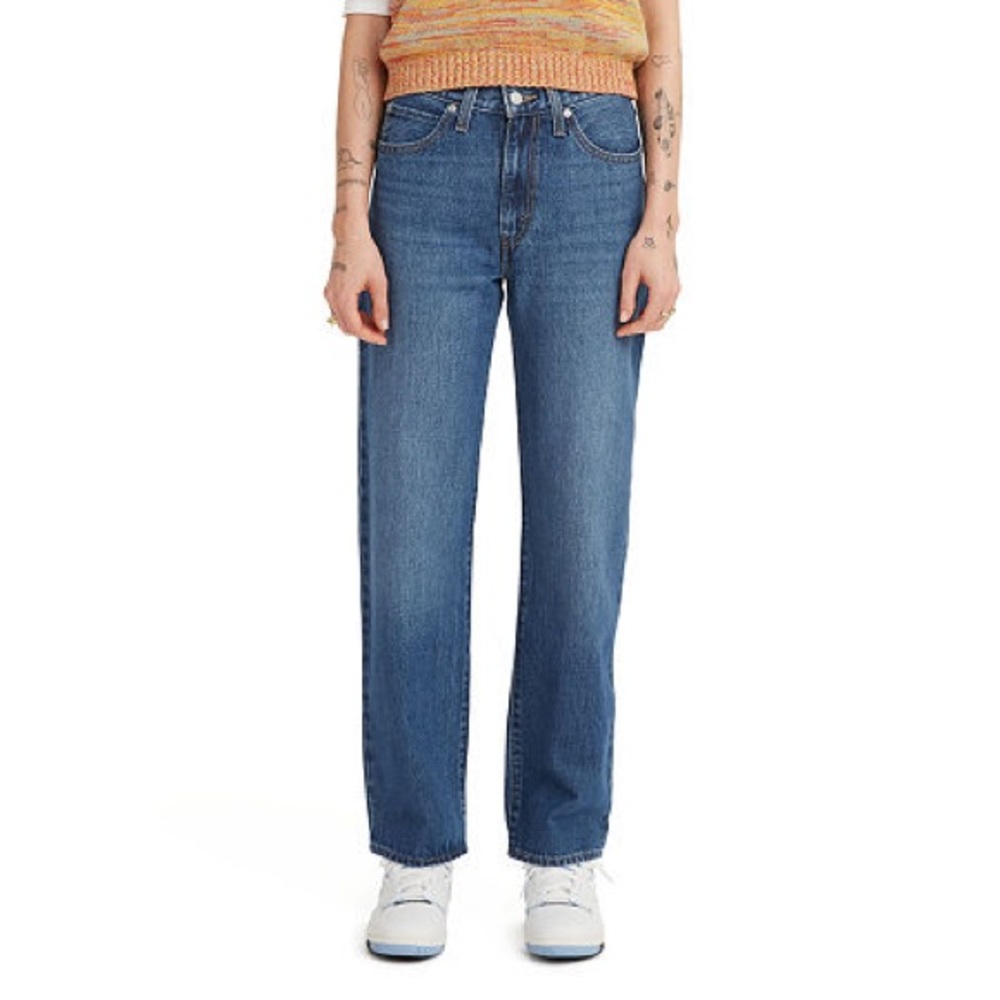 Levi's Blue Straight Leg Jeans Classic Style